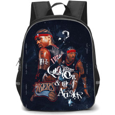 NBA Allen Iverson Backpack StudentPack - Allen Iverson Sixers The Question And The Answer Poster