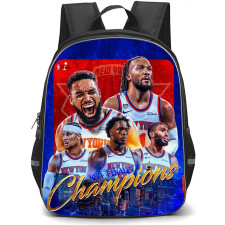 NBA New York Knicks Champions Backpack School Bag StudentPack - New York Knicks NBA Finals Champions Skyline Team Poster