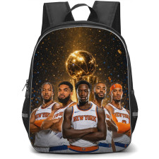 NBA New York Knicks Champions Backpack School Bag StudentPack - New York Knicks NBA Finals Dynasty Team Poster