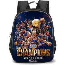 NBA New York Knicks Champions Backpack School Bag StudentPack - New York Knicks NBA Finals Championship Roster Poster