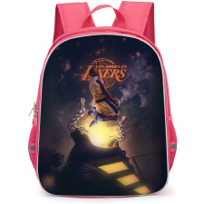 NBA Kobe Bryant Backpack StudentPack - Kobe Bryant Dunking Shoes Lakers Poster