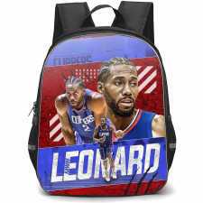 NBA Kawhi Leonard Backpack StudentPack - Kawhi Leonard Los Angeles Clippers 2 Portrait Poster Art
