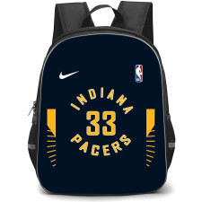 NBA Myles Turner Backpack StudentPack - Myles Turner Indiana Pacers No. 33 Jersey