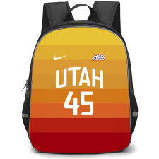 NBA Donovan Mitchell Backpack StudentPack - Donovan Mitchell Utah Jazz No. 45 Jersey