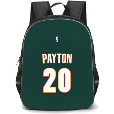 NBA Gary Payton Backpack StudentPack - Gary Payton Seattle Supersonics No. 20 Jersey