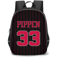 NBA Scottie Pippen Backpack StudentPack - Scottie Pippen Chicago Bulls No. 33 Jersey