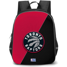 NBA Toronto Raptors Backpack StudentPack - Team Logo On Red And Black Background