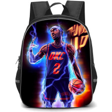 NBA Shai Gilgeous-Alexander Backpack StudentPack - Shai Gilgeous-Alexander 2 Okc Fan Illustration Art Poster