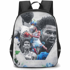 NBA Shai Gilgeous-Alexander Backpack StudentPack - Shai Gilgeous-Alexander Grayscale Poster