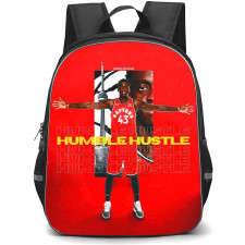 NBA Pascal Siakam Backpack StudentPack - Pascal Siakam Toronto Raptors 43 Humble Hustle Red Poster