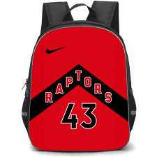 NBA Pascal Siakam Backpack StudentPack - Pascal Siakam Toronto Raptors No. 43 Jersey