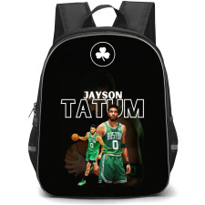 NBA Jayson Tatum Backpack StudentPack - Jayson Tatum Boston 0 Candid On Dark Background