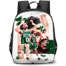 NBA Jayson Tatum Backpack StudentPack - Jayson Tatum Boston Celtics 0 Celebrate 51 Points Poster