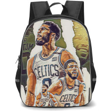 NBA Jayson Tatum Backpack StudentPack - Jayson Tatum Boston Celtics 0 Illustration Poster Art