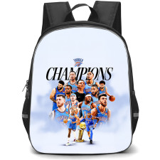 NBA Oklahoma City Thunder Backpack School Bag StudentPack - Oklahoma City Thunder Team 2025 Champions with White Background Phone Case