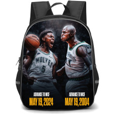 NBA Minnesota Timberwolves Backpack StudentPack - Minnesota Timberwolves Adance To WCF 2024 Poster