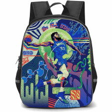 NBA Karl-Anthony Towns Backpack StudentPack - Karl-Anthony Towns 32 Greatest Shooting Big Man Illustration
