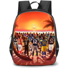 NFL Backpack StudentPack - NFL 100th Season Illustration Art Poster