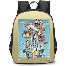 NFL Backpack StudentPack - NFL 2020 Super Bowl LIV Offical Poster