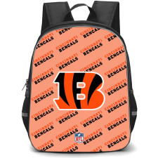 NFL Cincinnati Bengals Backpack StudentPack - Cincinnati Bengals Medley Monogram Wordmark