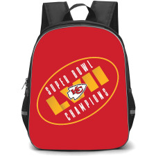 NFL Kansas City Chiefs Backpack StudentPack - Kansas City Chiefs Super Bowl LVll Champions Emblem Sticker