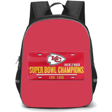 NFL Kansas City Chiefs Backpack StudentPack - Kansas City Chiefs Back-To-Back Super Bowl Champions Sticker