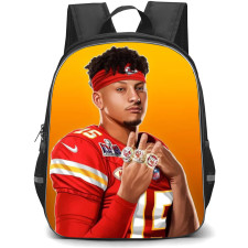 NFL Kansas City Chiefs Backpack StudentPack - Kansas City Chiefs Patrick Won His 3rd Super Bowl MVP Illustration Art