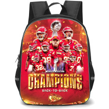 NFL Kansas City Chiefs Backpack StudentPack - Kansas City Chiefs Super Bowl LVIII Champions Back To Back Poster