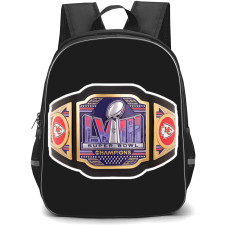 NFL Kansas City Chiefs Backpack StudentPack - Kansas City Chiefs Super Bowl LVIII Title Belt Sticker