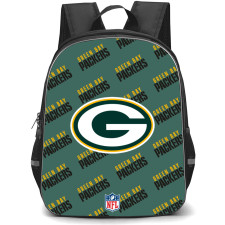 NFL Green Bay Packers Backpack StudentPack - Green Bay Packers Medley Monogram Wordmark