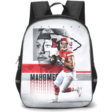 NFL Patrick Mahomes Backpack StudentPack - Patrick Mahomes Kansas City Chiefs Top Gun Grayscale Poster