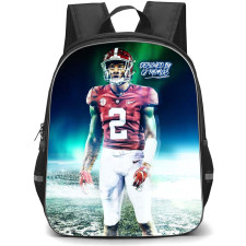 NFL Patrick Surtain Backpack StudentPack - Patrick Surtain 2 Denver Broncos Standing Poster