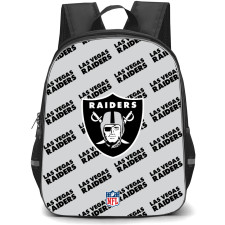 NFL Las Vegas Raiders Backpack StudentPack - Las Vegas Raiders Medley Monogram Wordmark