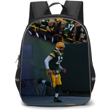 NFL Aaron Rodgers Backpack StudentPack - Aaron Rodgers Entering In the Stadium
