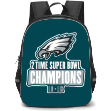 NFL Super Bowl 2025 Backpack StudentPack - Super Bowl 2025 Philadelphia Eagles 2 Times Champions