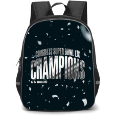 NFL Super Bowl 2025 Backpack StudentPack - Super Bowl 2025 Philadelphia Eagles Champions Go Birds