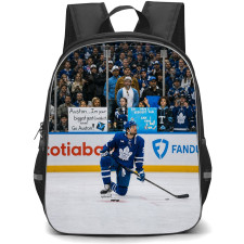 NHL Auston Matthews Backpack School Bag StudentPack - Auston Matthews Toronto Maple Leafs Game Day Arena Photography Poster