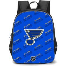 NHL St. Louis Blues Backpack StudentPack - St. Louis Blues Medley Monogram Wordmark