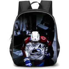NHL Cale Makar Backpack School Bag StudentPack - Cale Makar Colorado Avalanche Dark Tunnel Entrance Poster