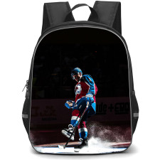 NHL Cale Makar Backpack School Bag StudentPack - Cale Makar Colorado Avalanche Ice Spotlight Action Poster
