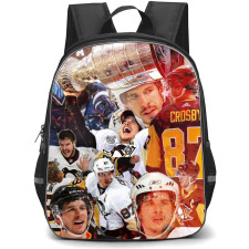 NHL Sidney Crosby Backpack School Bag StudentPack - Sidney Crosby Pittsburgh Penguins Collage Poster