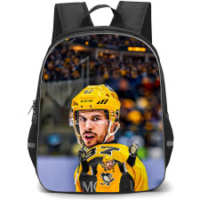 NHL Sidney Crosby Backpack School Bag StudentPack - Sidney Crosby Pittsburgh Penguins Looking Back Candid Poster