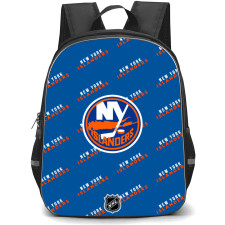 NHL New York Islanders Backpack StudentPack - New York Islanders Medley Monogram Wordmark