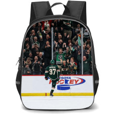 NHL Kirill Kaprizov Backpack School Bag StudentPack - Kirill Kaprizov Minnesota Wild Fan Celebration Poster