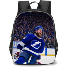 NHL Nikita Kucherov Backpack School Bag StudentPack - Nikita Kucherov Tampa Bay Lightning Goal Celebration Poster