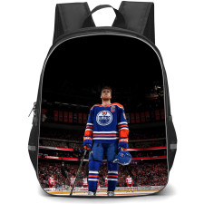 NHL Connor McDavid Backpack School Bag StudentPack - Connor McDavid Edmonton Oilers Captain Arena Poster