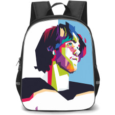 NHL Connor McDavid Backpack School Bag StudentPack - Connor McDavid Edmonton Oilers WPAP Pop Art Vector Portrait Poster