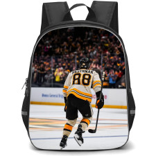 NHL David Pastrnak Backpack School Bag StudentPack - David Pastrnak 88 Boston Bruins Ice Arena Poster