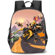 Ninjago Cole School Backpack StudentPack - Cole Earth Dragon Illustration