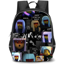 Ninjago Harumi School Backpack StudentPack - Harumi Collage Black Background